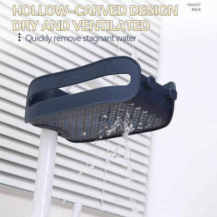 Viskana 2in1 Sponge Holder Sink Organizer Rack