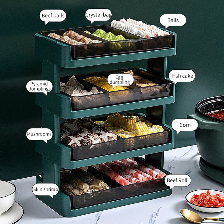 Viskana Layer It On Kitchen Storage Rack