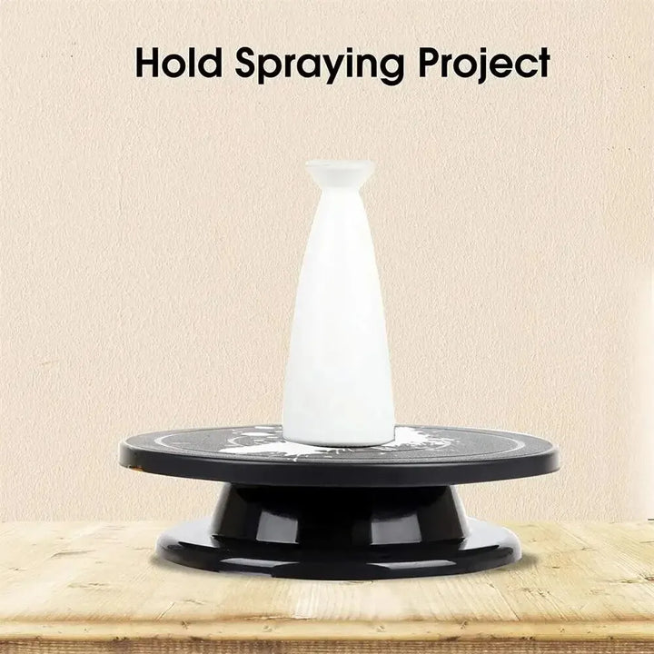 Viskana CakeMagic Turntable | 360° rotatable | Food safe | 28×28×6.4 cm