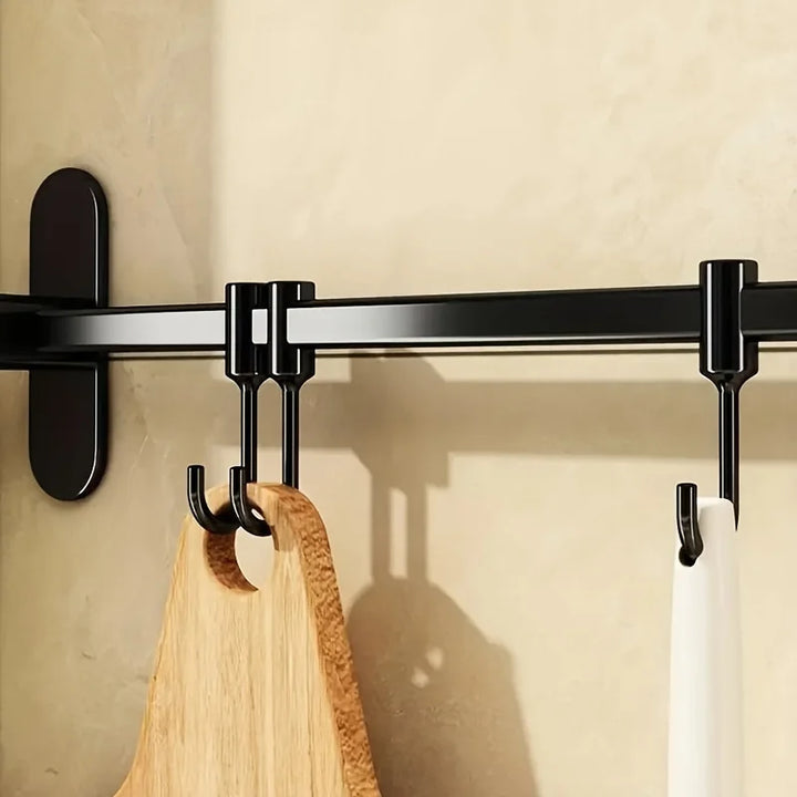CookEase Kitchen Wall Shelf – Multifunctional Organizer for Lids, Spatulas & Kitchen Utensils Viskana