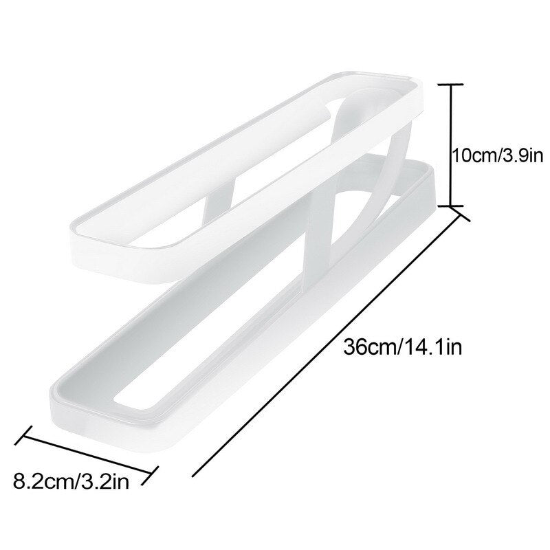 Viskana Automatic Egg Rolling Holder Organizer Rack