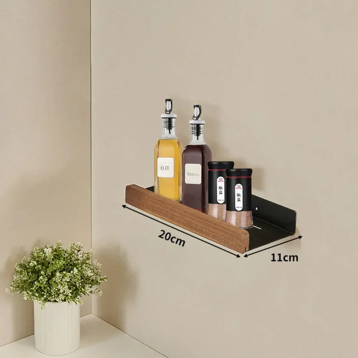 CulinaWood Kitchen Wall Shelf Viskana