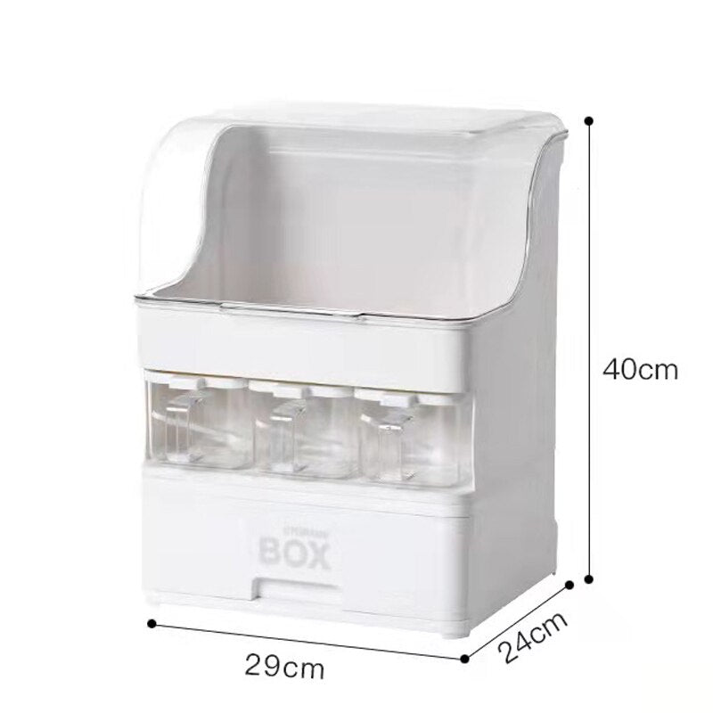Viskana MultiFunctional Double Rack Spice Organizer