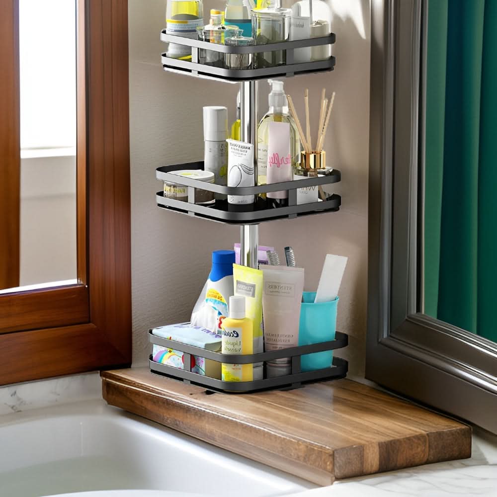 Viskana 360° Rotating Spice Rack Organizer for Countertop