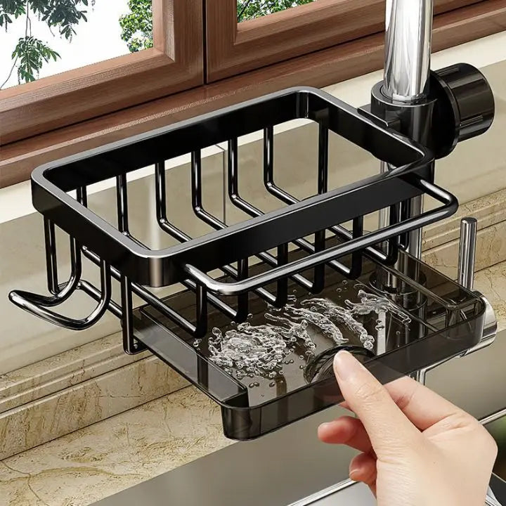 Viskana Faucet sink organizer – stainless steel, compact and practical