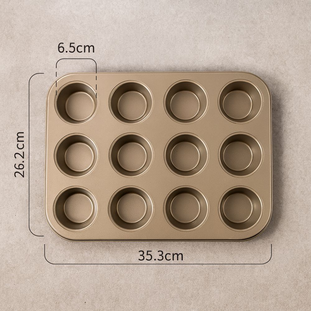 Viskana Sweet Bake Cupcake & Muffin Tray Pan