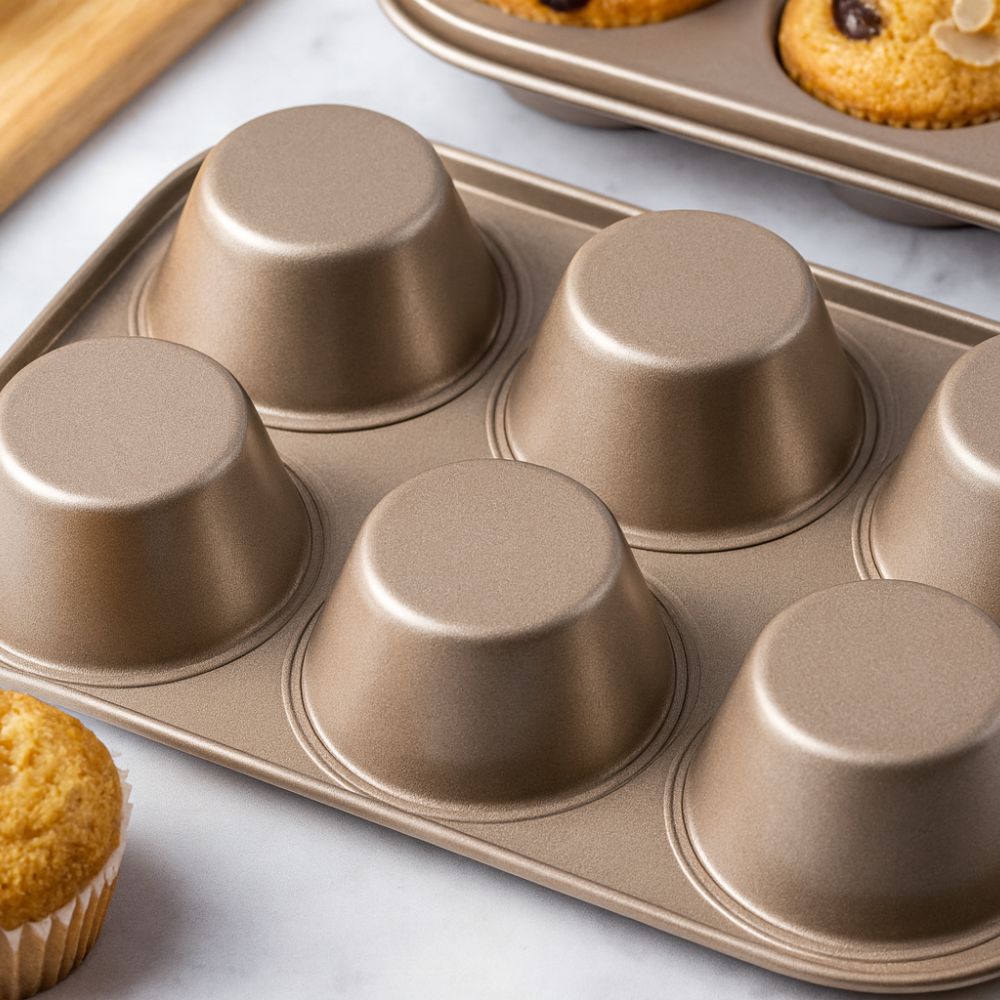 Viskana Sweet Bake Cupcake & Muffin Tray Pan