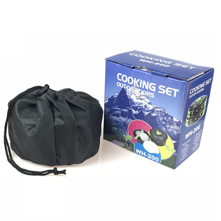 Viskana Camping dishes Outdoor cookware set (Green)