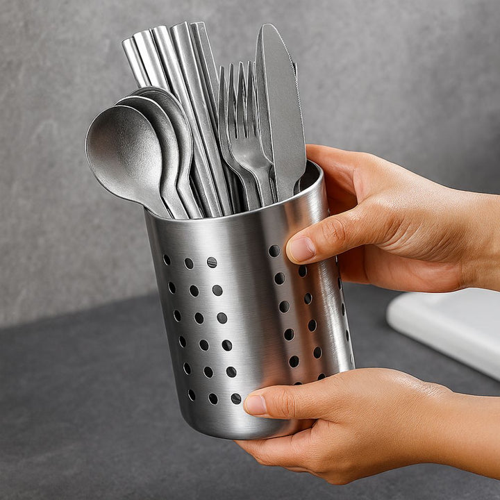 Viskana Trivent Stainless Kitchen Cutlery Organizer