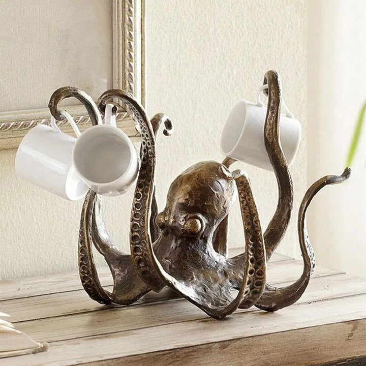Viskana Octopus Cup Holder Table Decoration Statue