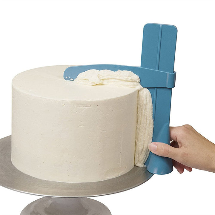 Adjustable Cake Scraper Fondant Spatulas Cream Cake Edge Smoother Viskana