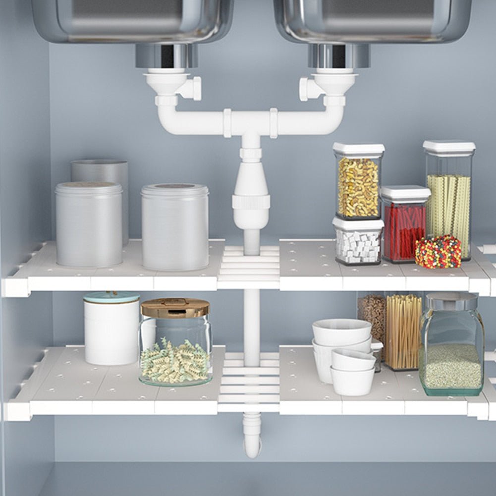 Viskana Adjustable Shelf Storage Organizer