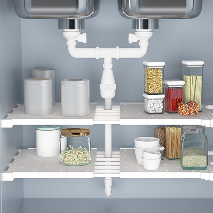 Viskana Adjustable Shelf Storage Organizer