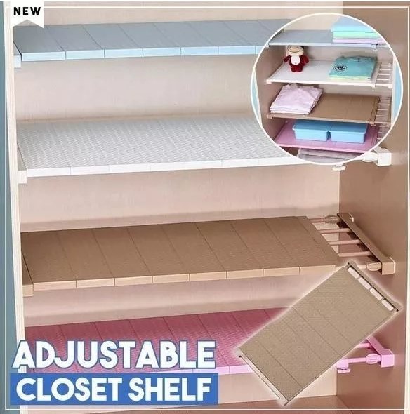 Viskana Adjustable Shelf Storage Organizer