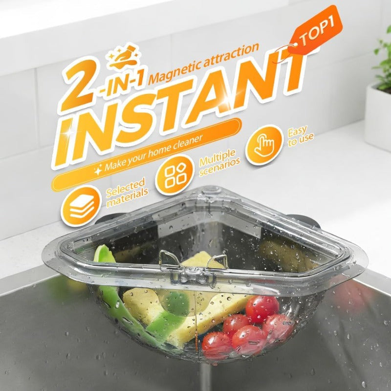 Magnetic Sink Drain Basket Viskana