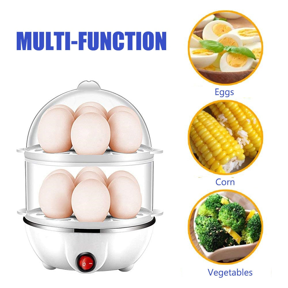 Automatic Electric Fast Egg Cooker Double Egg Boiled Egg Cooker | Viskana