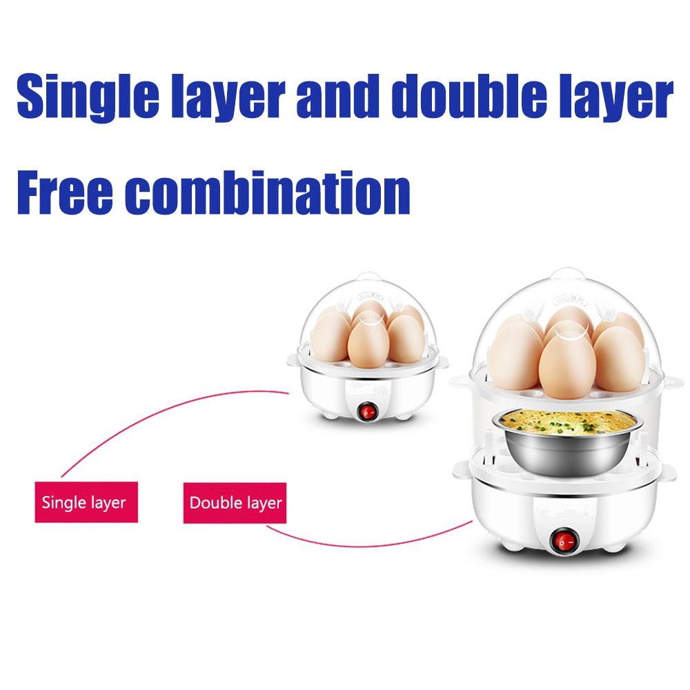 Automatic Electric Fast Egg Cooker Double Egg Boiled Egg Cooker | Viskana