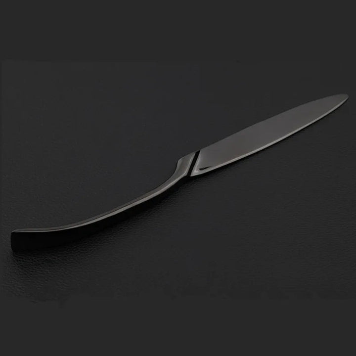 Viskana Classical Black Rose Cutlery Set
