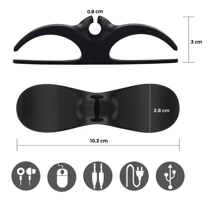 GripTamer Pro — Finally, an end to cable chaos and pure order at the push of a button! Viskana