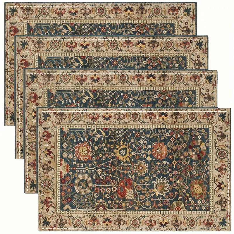 Bohemian Ethnic Woven Placemats Heat-Resistant Kitchen Table Mat Viskana