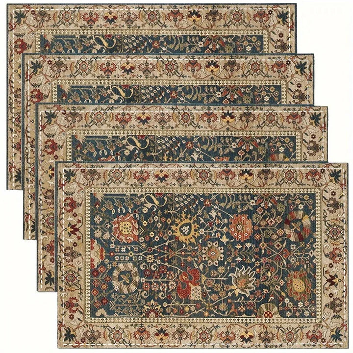 Bohemian Ethnic Woven Placemats Heat-Resistant Kitchen Table Mat Viskana