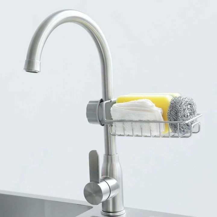 Sink Caddy Organizer Stainless Steel Viskana