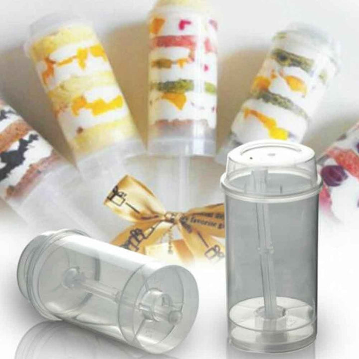 Viskana Cake Container Cupcakes Push Up (50pcs)