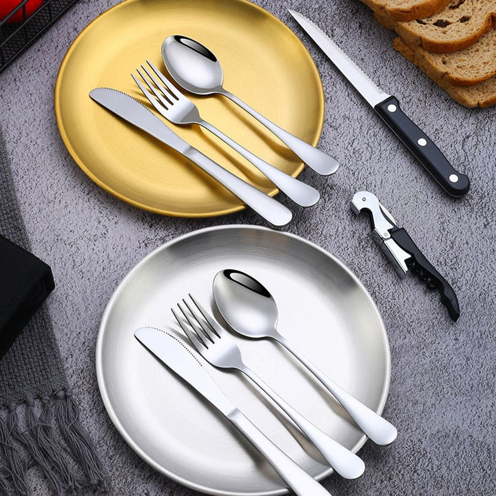 Camping Tableware Set Stainless Steel Picnic Cutlery Set Viskana