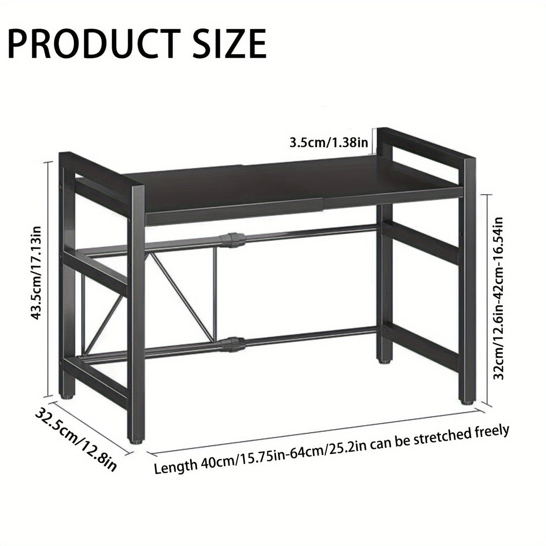 Expandable Microwave Shelf 2 Levels Viskana
