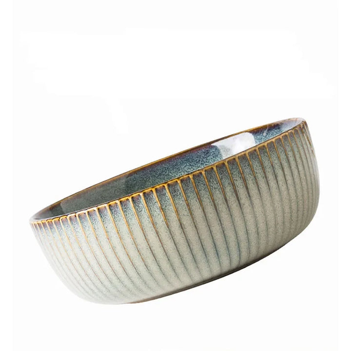Ceramic Dessert Plate and Rice Bowl Tableware Kitchen Dinnerware Viskana