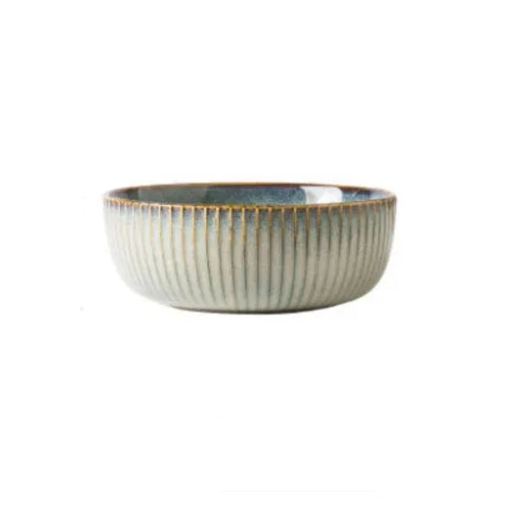 Ceramic Dessert Plate and Rice Bowl Tableware Kitchen Dinnerware Viskana