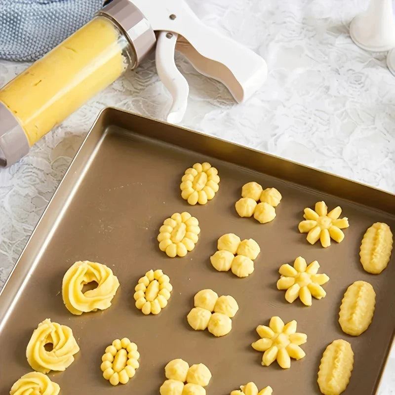 Cookie Press Gun with Accessories for Small Cookies and Biscuits Set Viskana