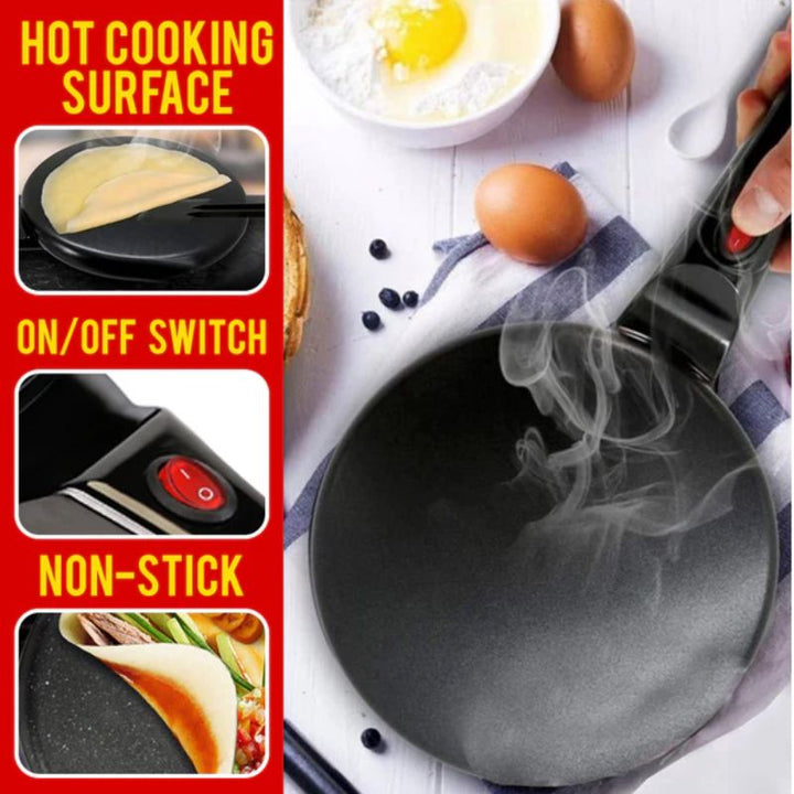 Viskana 8-Inch Non-Stick Electric Crepe Maker