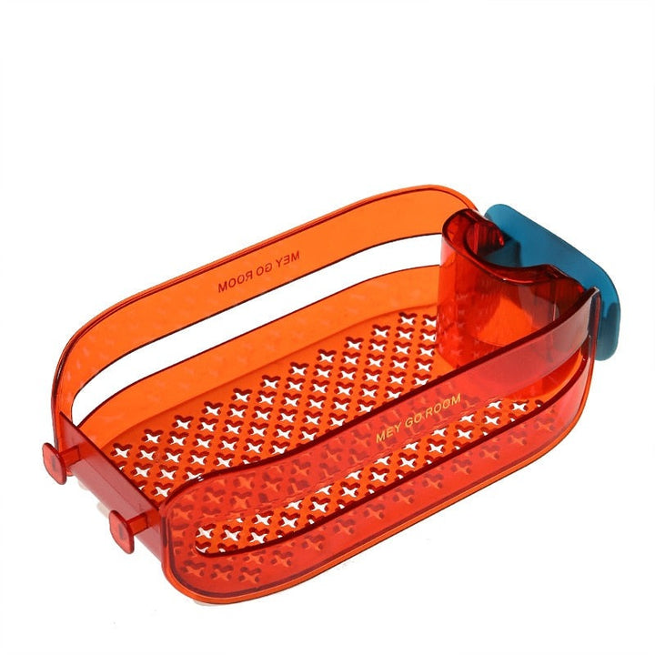 Viskana 2in1 Sponge Holder Sink Organizer Rack