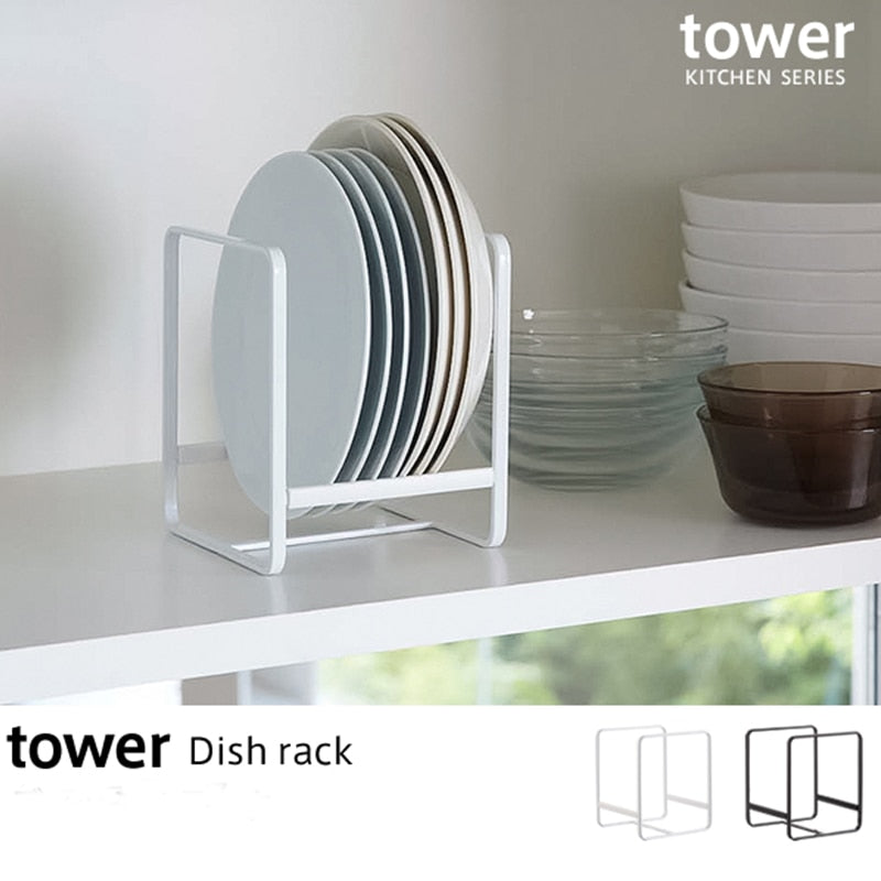 Dish Drying Rack Kitchen Dish Rack Plate Organizer Drainer Viskana