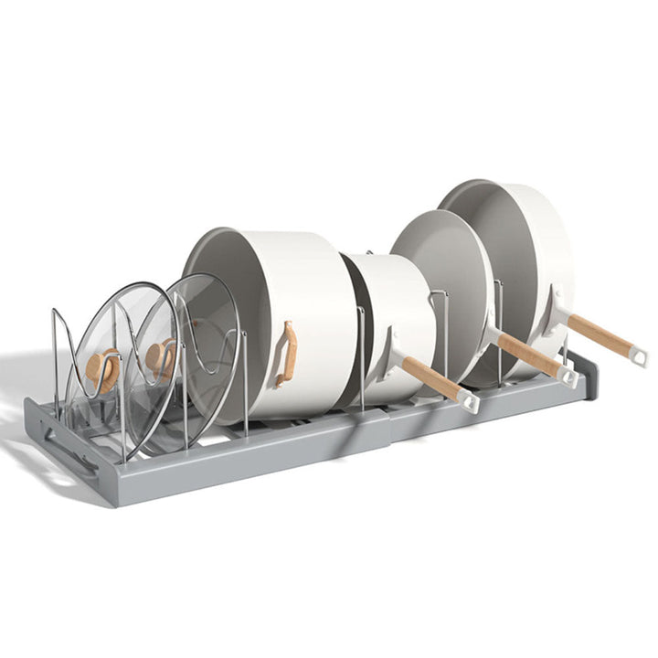 Viskana Adjustable pot stand for easy storage of cookware
