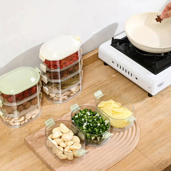 Stackable spice organizers | Elegant, sturdy and functional Viskana