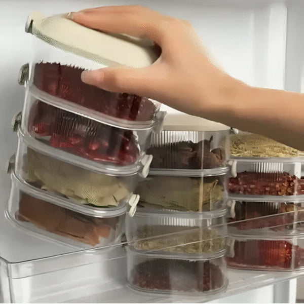 Stackable spice organizers | Elegant, sturdy and functional Viskana