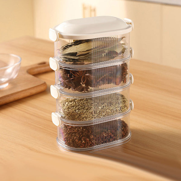 Stackable spice organizers | Elegant, sturdy and functional Viskana