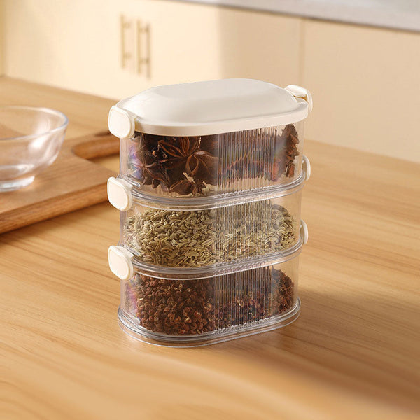 Stackable spice organizers | Elegant, sturdy and functional Viskana
