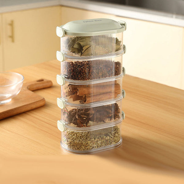Stackable spice organizers | Elegant, sturdy and functional Viskana