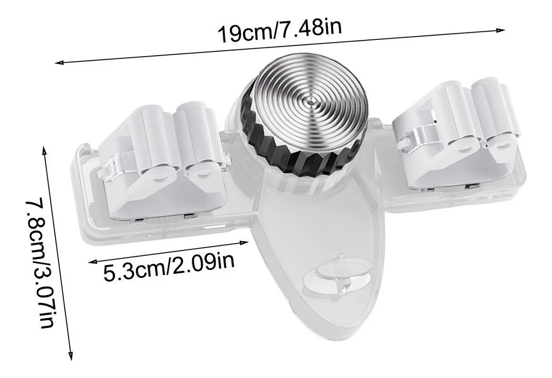 Wall Grip Organization Rack | Slim Hold for Pugs & More Viskana
