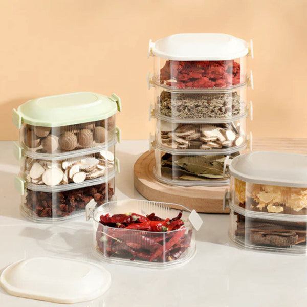 Stackable spice organizers | Elegant, sturdy and functional Viskana