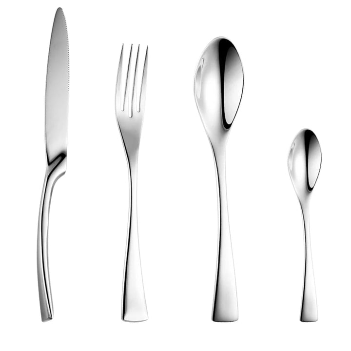 Viskana Classical Black Rose Cutlery Set