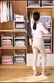 Viskana Sliding Wardrobe Clothes Organizer