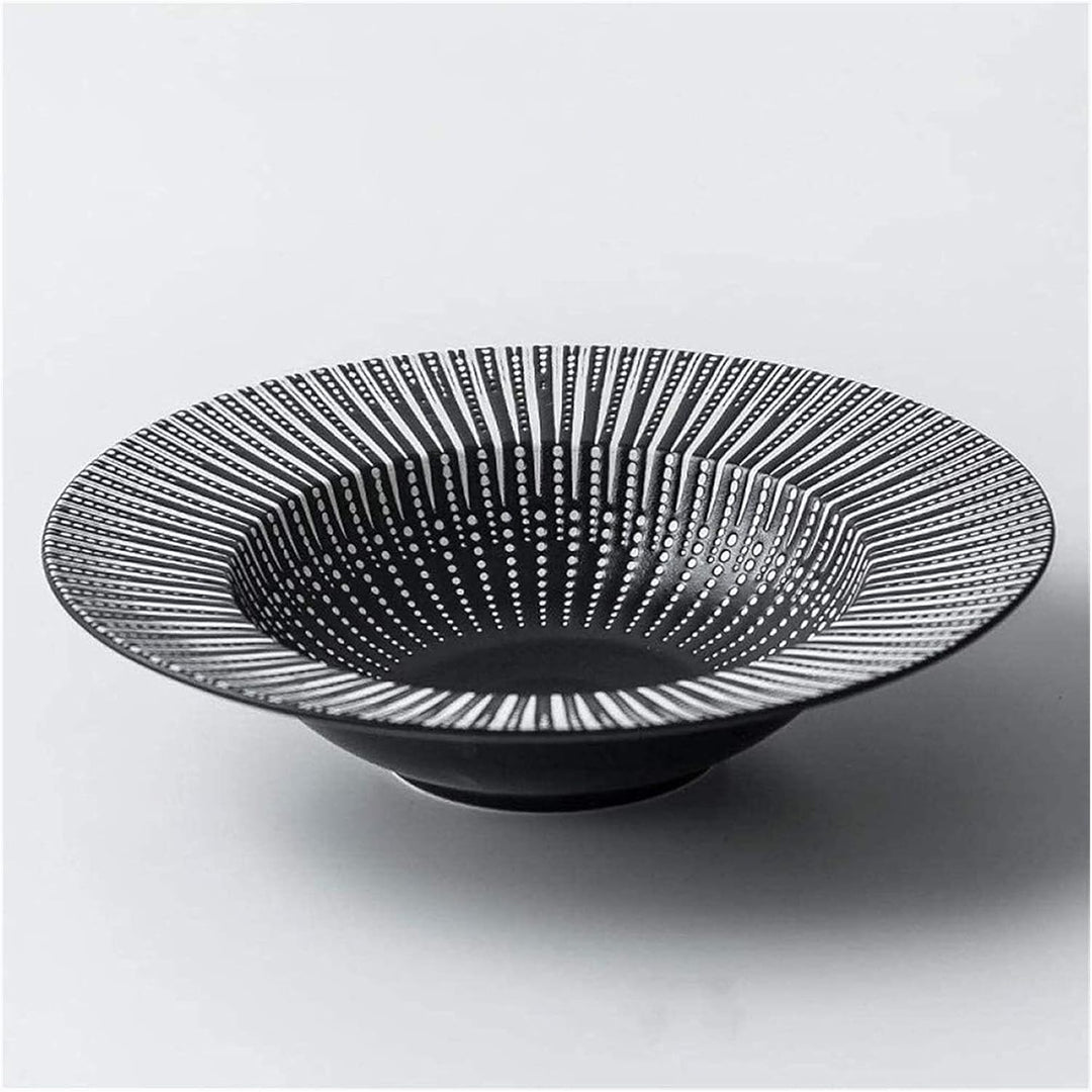 Viskana Elegant Ceramic Deep Plates for Pasta, Soup, and Salads