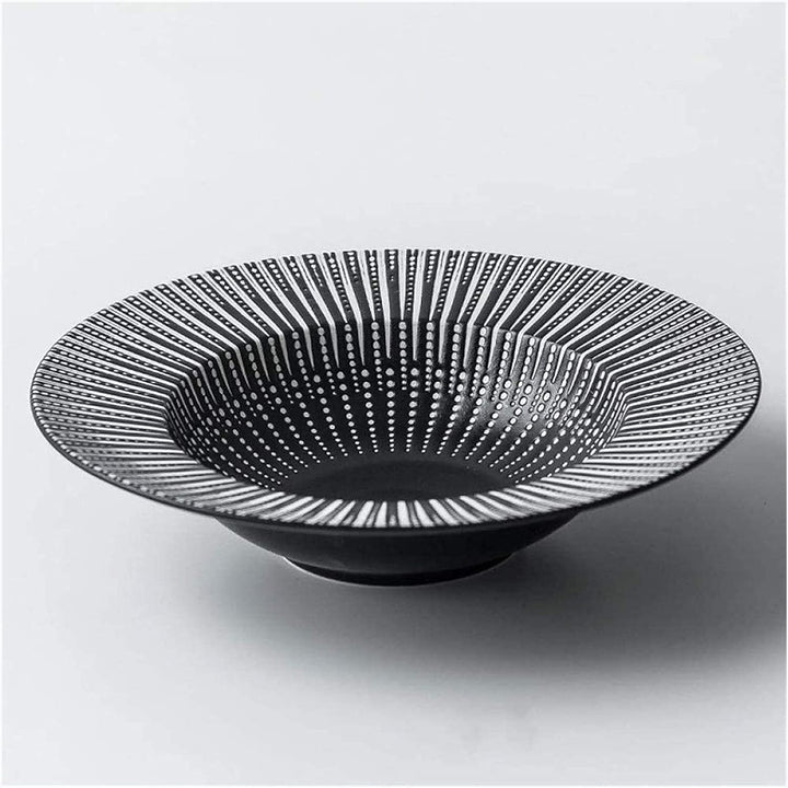 Viskana Elegant Ceramic Deep Plates for Pasta, Soup, and Salads