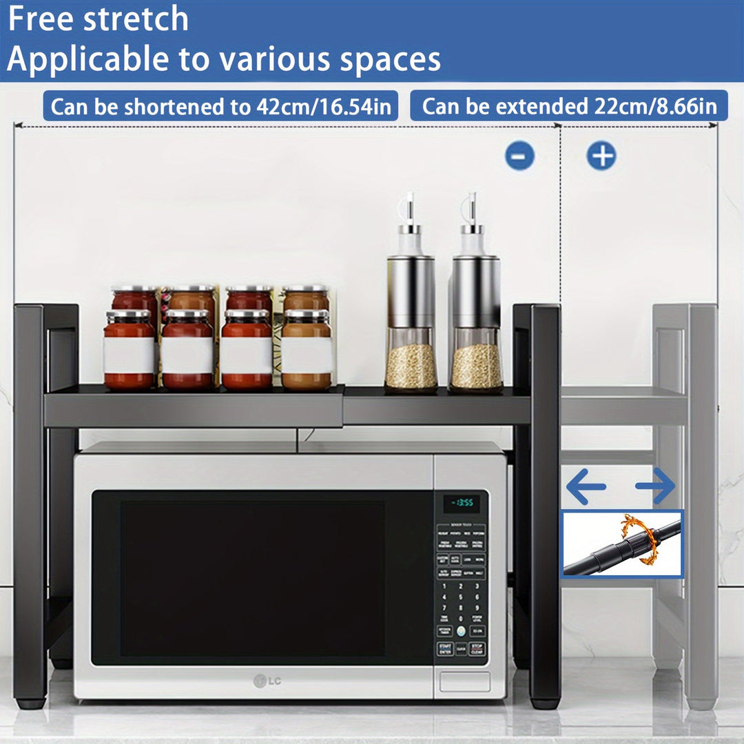 Expandable Microwave Shelf 2 Levels Viskana