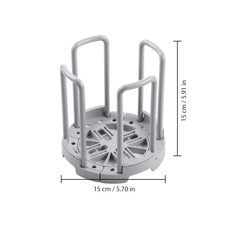 Retractable Bowl Drainer Rack Viskana
