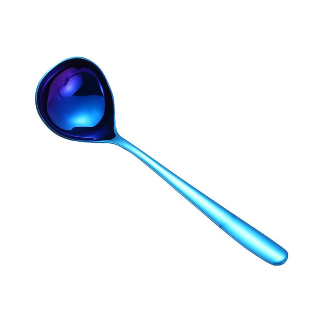 Family Soup Spoon Stainless Steel Kitchen Cooking Spoon Soup Spoon Viskana